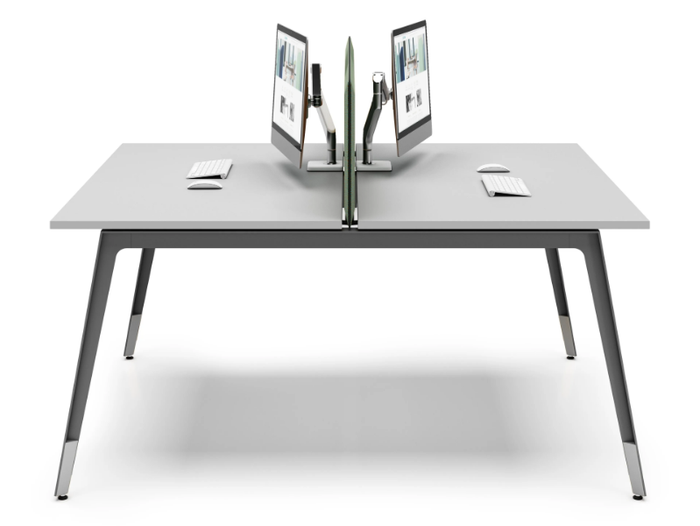 1.618 - Sectional multiple office desk with desk screens _ Cider Edition